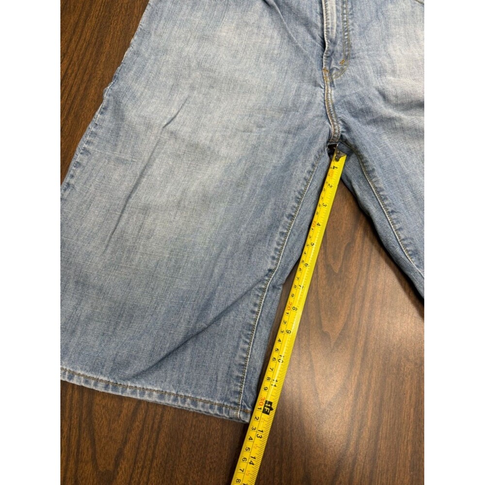 Levi's Light Blue Denim Men's Baggy Shorts Size 34 - Picture 8 of 12